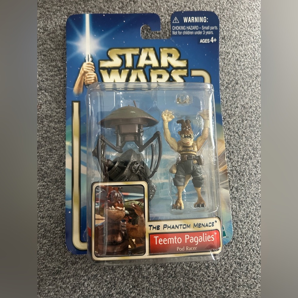 Star Wars Teemto Pagalies Pod Racer Figure